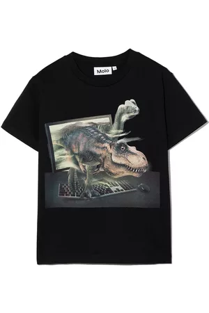 Molo Camiseta Rame con motivo de dinosaurios