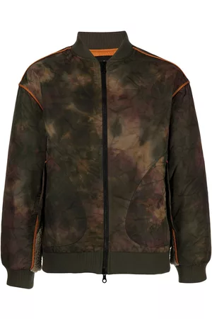 MOSTLY HEARD RARELY SEEN Abrigo con motivo militar