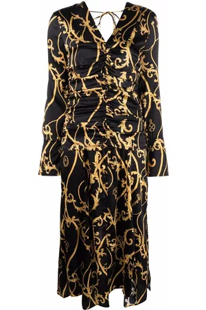 Ganni Vestido con estampado barroco