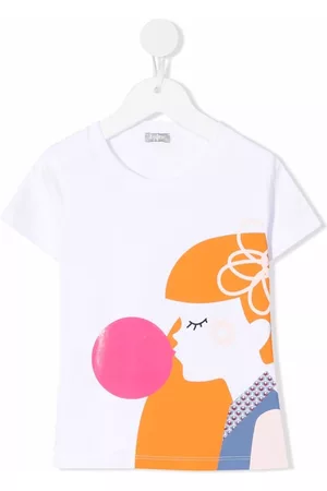 Il gufo Camiseta con motivo Bubblegum Girl