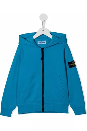 Stone Island Chaqueta con capucha y cremallera