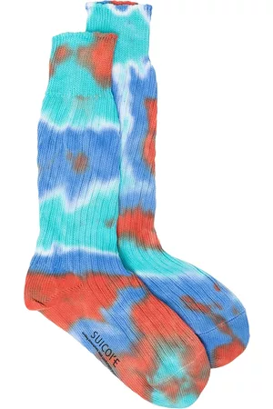 SUICOKE Calcetines tobilleros con motivo tie-dye