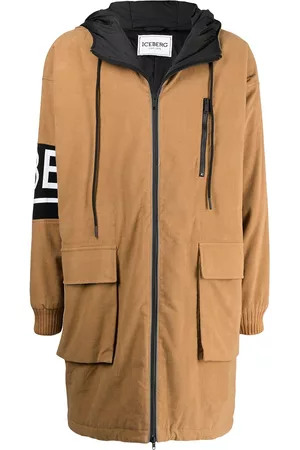 Iceberg Parka con logo estampado
