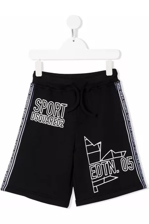 Dsquared2 Pantalones cortos de deporte con eslogan