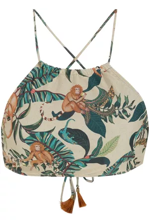 Lygia & Nanny Top de bikini IIana con estampado floral