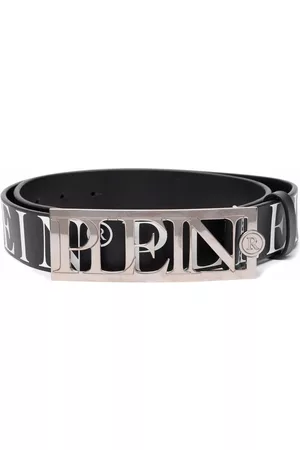Philipp Plein Cinturón con hebilla del logo