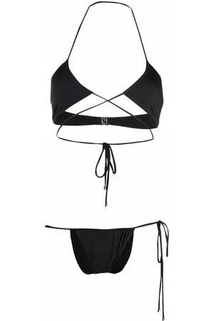 Manokhi Bikini con cuello halter
