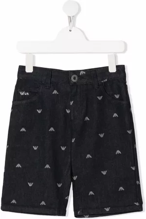 Emporio Armani Bermudas con logo estampado