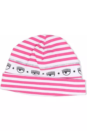 Chiara Ferragni Gorro con motivo a rayas