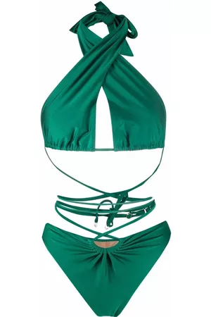 Noire Swimwear Bañador con cuello halter