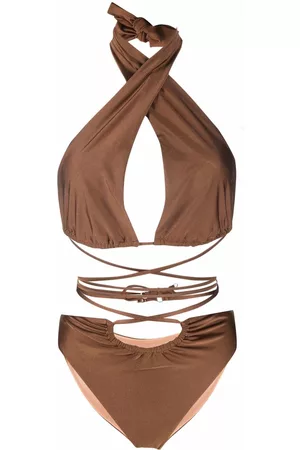Noire Swimwear Bañador con cuello halter