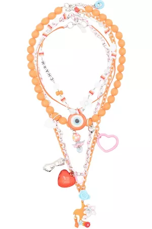 AMIR SLAMA Collar con seis tiras