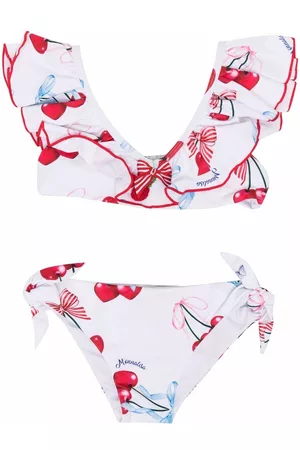 MONNALISA Bikini con motivo de cerezas