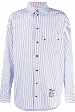 Helmut Lang Camisa a rayas de manga larga