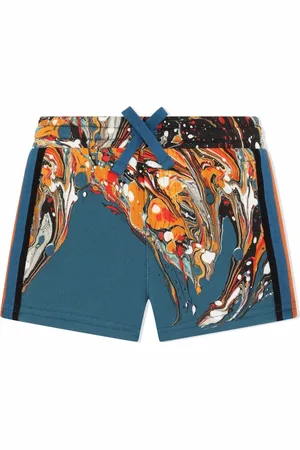 Dolce & Gabbana Pantalones de chándal con estampado jaspeado