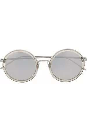 Linda Farrow Gafas de sol Tracy C43 con montura redonda