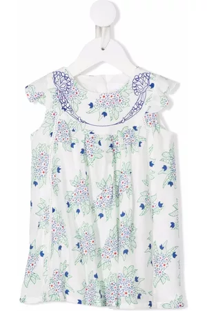 Chloé Vestido midi con estampado floral