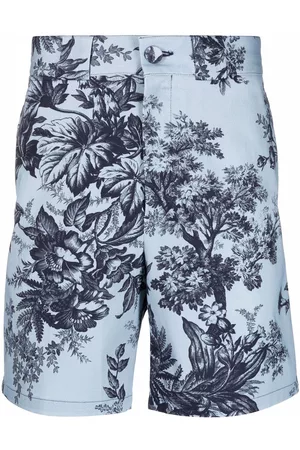 Erdem Bermudas con motivo floral
