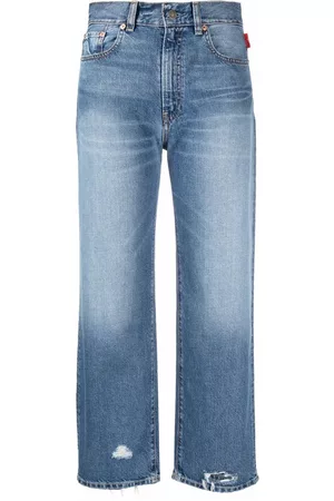 Denimist Vaqueros capri de talle medio