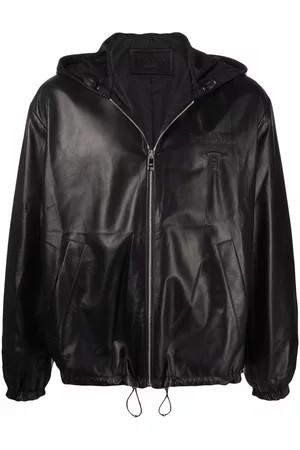 Prada Chaqueta con logo en relieve