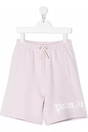 Palm Angels Pantalones cortos de chándal con logo