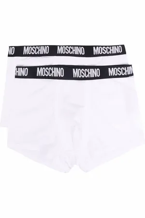 Moschino Bóxeres con cintura con logo