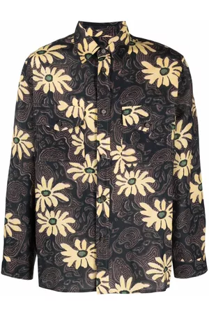 Nanushka Sobrecamisa con motivo floral