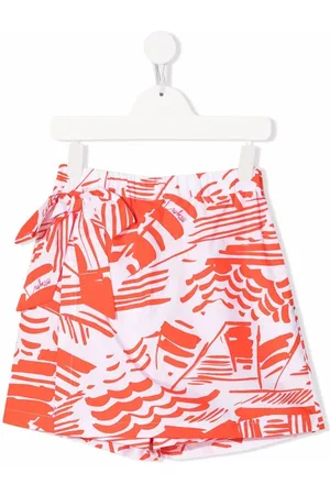 Msgm Pantalones cortos con estampado geométrico