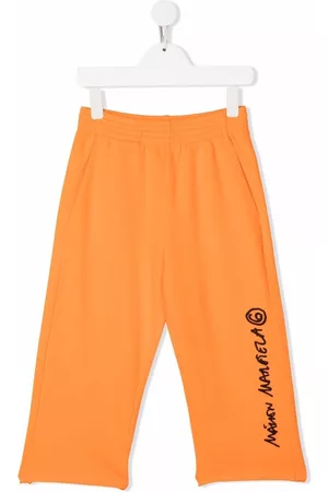 Maison Margiela Pantalones de chándal anchos con logo