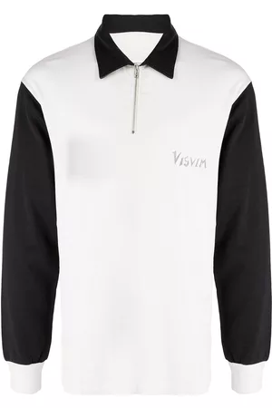 VISVIM Sudadera con media cremallera y logo