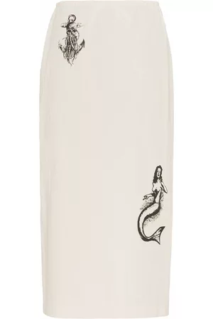 Prada Camisa con estampado Symbols