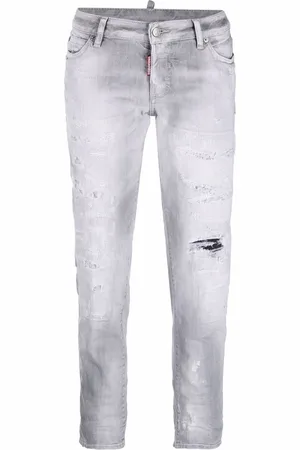 Dsquared2 Vaqueros con parche del logo