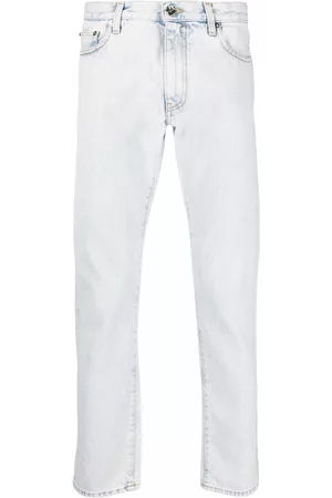 OFF-WHITE Vaqueros slim con rayas diagonales