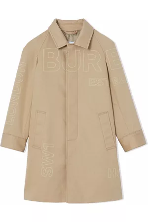 Burberry Gabardina con estampado Horseferry
