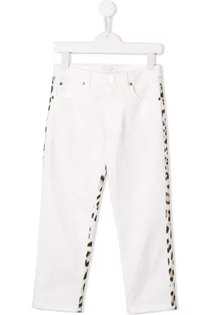 Roberto Cavalli Vaqueros con estampado de leopardo