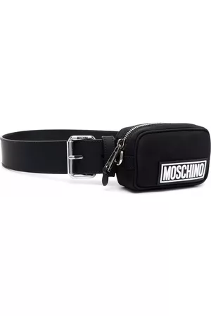 Moschino Riñonera con logo estampado