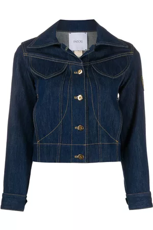 Patou Chaqueta vaquera con logo bordado