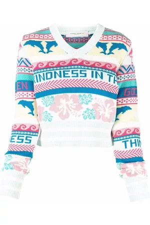 Golden Goose Jersey corto con motivo