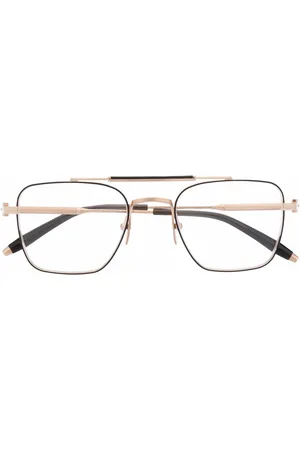 AKONI Gafas con montura estilo piloto