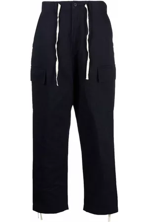 Universal Works Pantalones rectos con cordones