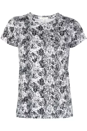 RAG&BONE Camiseta con motivo de piel de serpiente