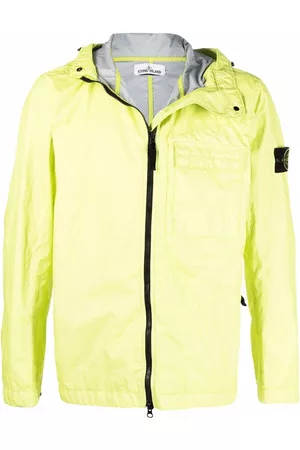 Stone Island Cortavientos con capucha y distintivo Compass