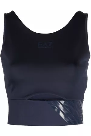 EA7 Sujetador deportivo con logo estampado