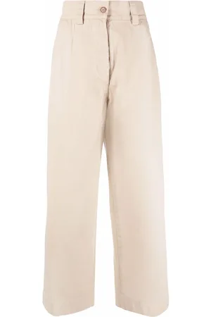 Aspesi Pantalones rectos de talle alto