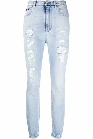 Dolce & Gabbana Vaqueros skinny Grace envejecidos