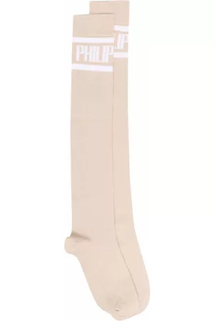 Philipp Plein Calcetines con logo estampado