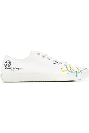 Maison Margiela Zapatillas Tabi con motivo de salpicadura de pintura