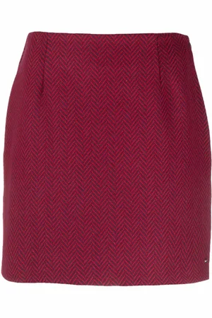 Tommy Hilfiger Minifalda de punto chevron
