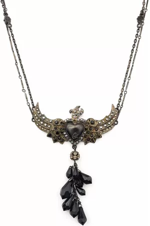 Christian Lacroix Collar con motivo de pájaro y corazón 1980
