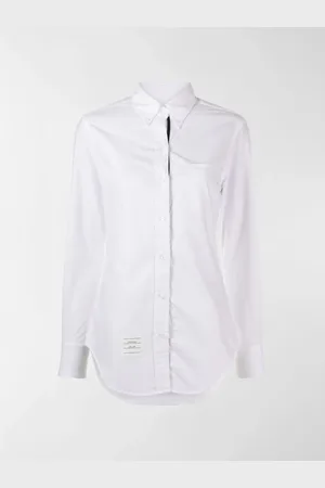 Thom Browne Camisa con parche del logo